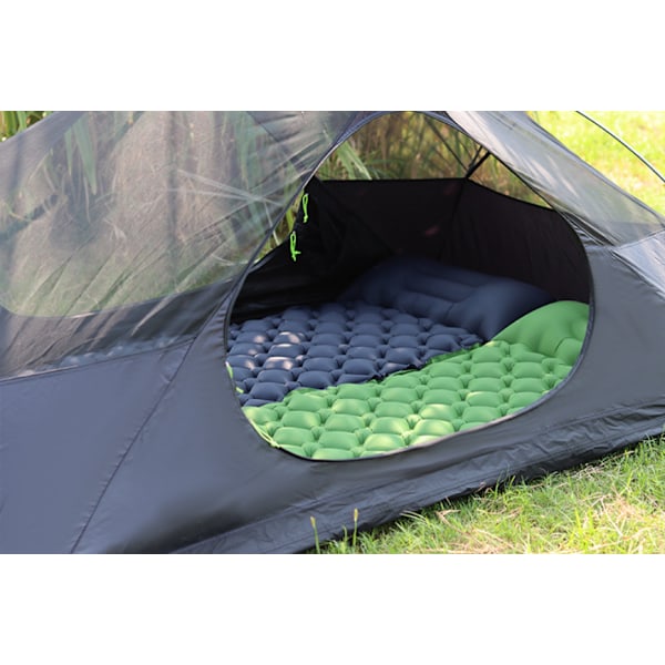 Superlätt camping med madrass madrass självuppblåsbar madrass Campingmadrass med campingmadrass Grey