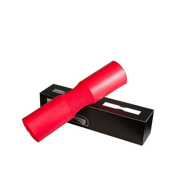 Skivstång Squat Pad, Skum Bärbar Nacke Axelskydd Viktlyftning Pad Protector Perfekt för Övningar red