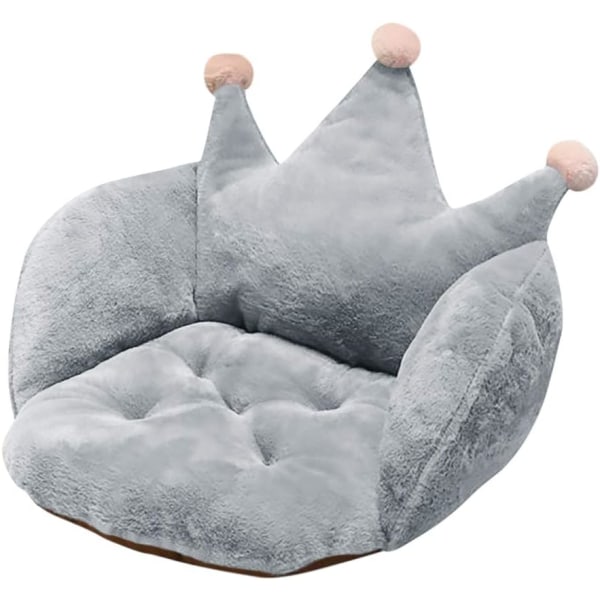 Ryggstöd för hushåll, stöd för lat soffa, kudde (grå) 1 st Gray