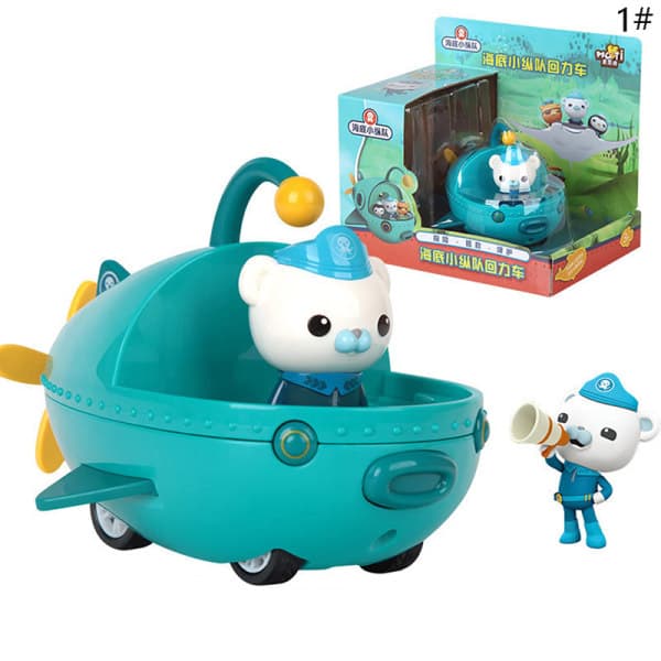 Oktonautit Octopod GUP-ajoneuvon toimintahahmo