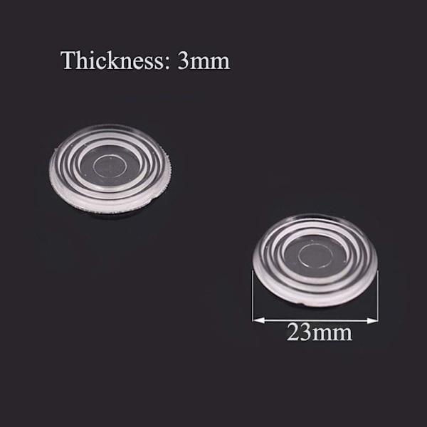 16 st Anti-Slip Spacers i Glas, Mjuka Greppmattor för Glasbord, Möbeltillbehör