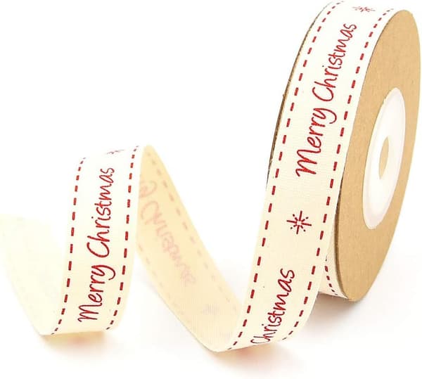 Grosgrain-bandtyg i bomull för presentförpackningar, 10 meter, 1,5 cm/0,59 tum
