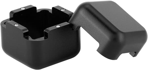 Poolkridtholder Aluminium Bærbar Mini Magnetisk Poolkridtholder Billardkridtholder