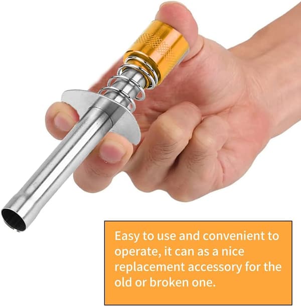 RC Igniter 80103 Motor Glødeplugg Aluminium Tenningssystem for HSP 1/10 Nitro Bil (gul) Yellow