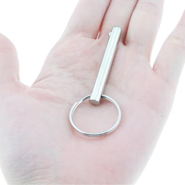 4 stk. Bimini Top Pin Quick Release Pins 45 mm Fuld 316 rustfrit stål, Marine Hardware