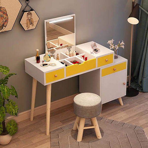 Smyckeskrin Organizer, Sammetsfoder PU Läder Resesmyckeskrin Mini Smyckesförvaringsfodral（vit） white