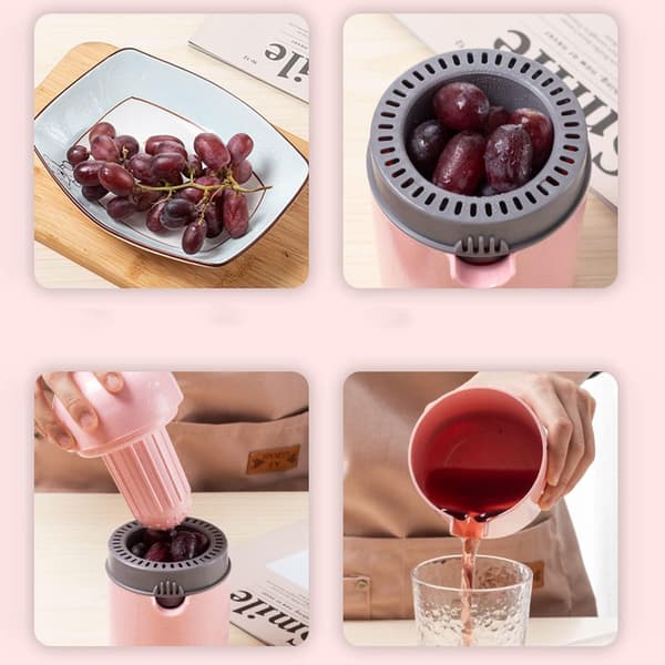 2 x Citronpress, Citruspress, Manuell Juicepress, Multifunktionell Apelsinpress, Citrusfruktpress