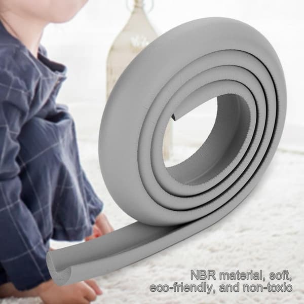 2M DIY Baby Møbler Sikker Kantpute Beskyttere Romdekorasjon (Grå) Grey