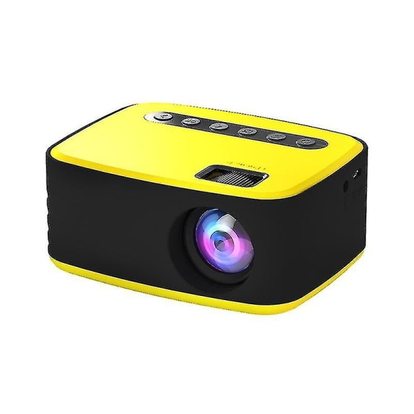 T20 Mini trådlös mobiltelefonprojektor Hemmikroprojektor HD 1080p projektion (stil 2) color 2