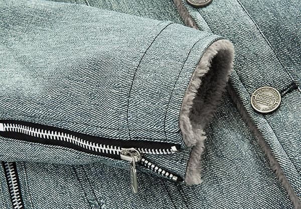 Herr Casual Jacka Plus Sammet Varm Jacka Blå XXL blue xxl