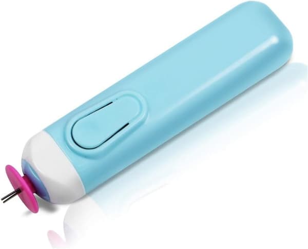 Elektrisk Quillingpenna, Pappersrullande Slitsad Elektrisk Pen Tool (Blå)