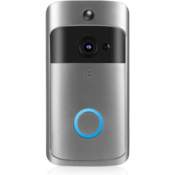 Videodörrklocka, trådlös WiFi Smart videointercom med videosystem Säkerhetssystem för hemmet Videodörrklocka Videointercomdörrtelefonsystem