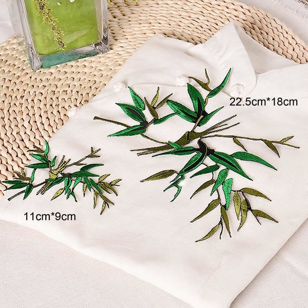 Sy på lappar DIY lapp applikation hantverk kläder broderilapp för Cheongsam(Liten) s