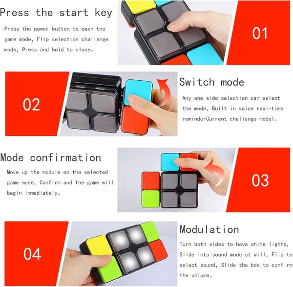 Musikk Magic Cube Leker, Elektronisk Musikk Cube Speed Cube Nyhet Puslespill