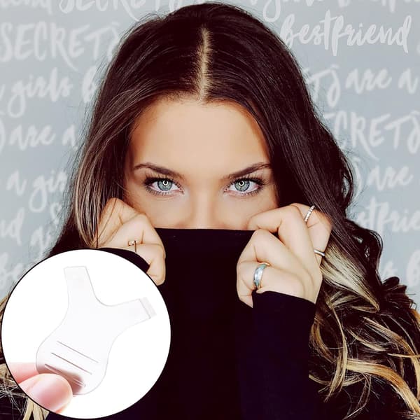 Øjenvippe Perm Y-formet silikone øjenvippebørste Dame Make-up Værktøj 100 Stykker