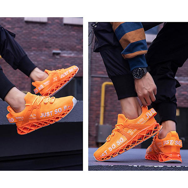 Andas löparskor Blade Slip on Sneakers Herr Orange storlek 42 Orange 26 cm