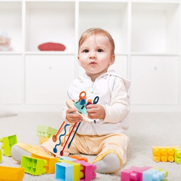 Sensoriska baby , Montessorileksaker Baby , finmotorik Pedagogiska aktivitetsleksaker