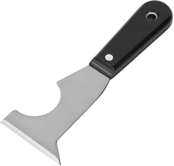 Maling skrape i rustfritt stål, sparkelspade, fugemassefjerner, malerverktøy