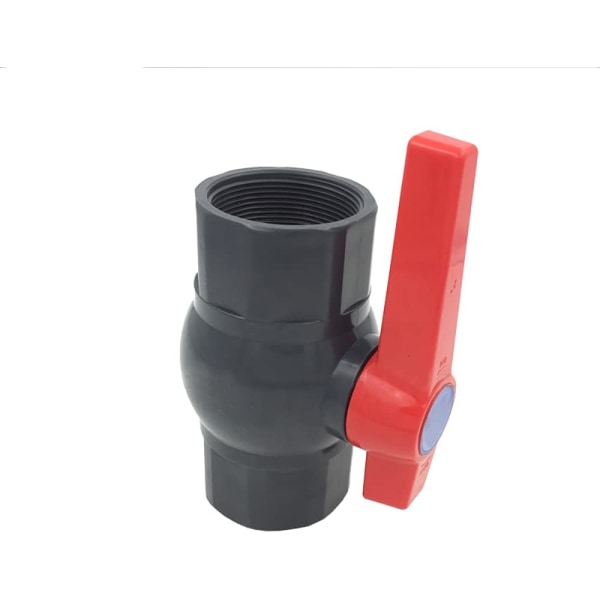 PVC vattentillförselventil U Kompakt invändig gängad tvåvägskulventil för kontroll (DN32 Φ40mm)