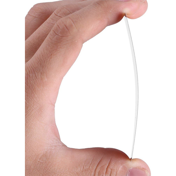 50 ark lasergraverade visitkort i metall (silver) silver
