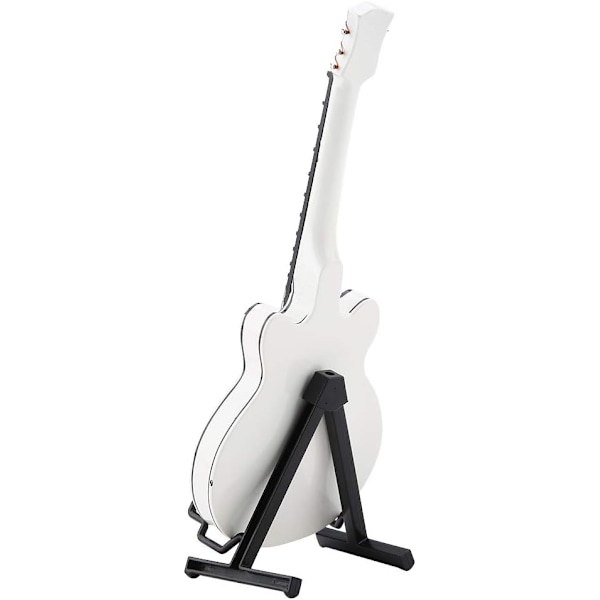 Miniatyrmodell av trägitarr, miniatyrmodell av musikinstrument, hantverksreplika av miniatyrgitarr