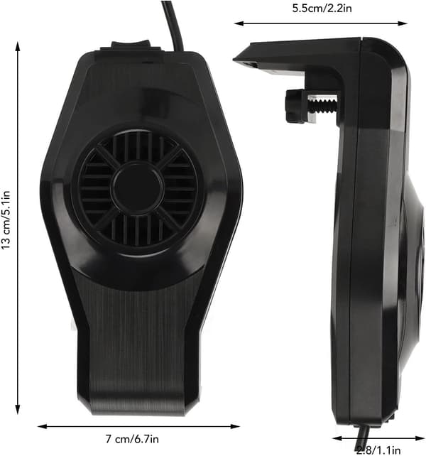 Akvarium Vægventilator Akvarium Køleventilator Køleventilator Controller