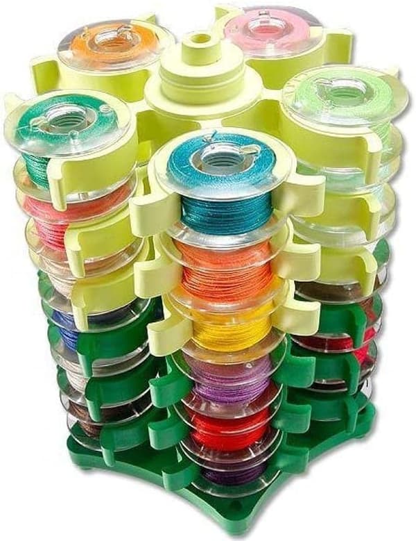 Sytråd Tre Spole Stabel Organizer Spoleholder for Broderi