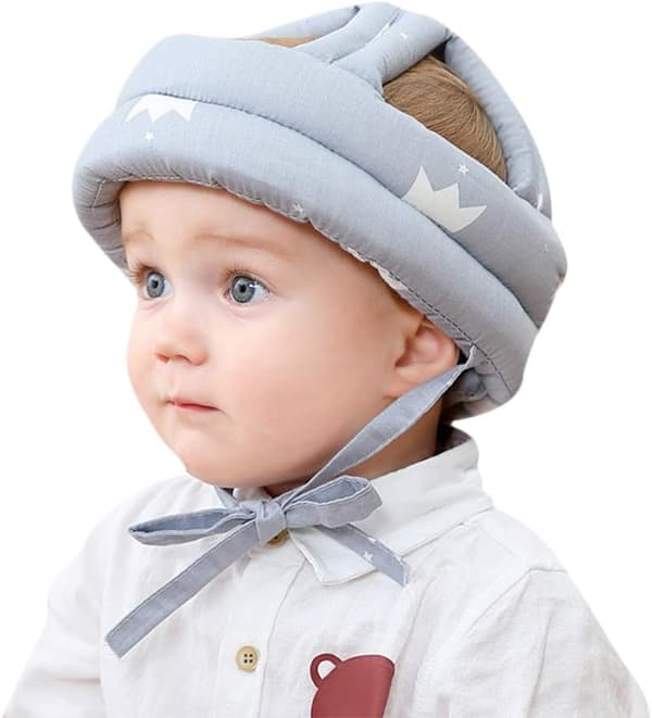 Baby Drop Cap Sikkerhetshodebeskyttelse Justerbar Myk Hodebeskyttelseshette for Barn