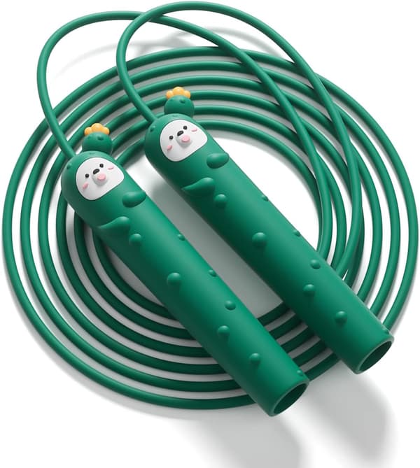 Barn Hopprep Hopprep Justerbart Hopprep och Trasselfritt, PVC Hopprep (grön) Green