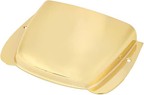 Pickup Cover Zinklegering Pickup Bridge Plade Cover Sæt til Bas Elguitar (Sølv) Silver