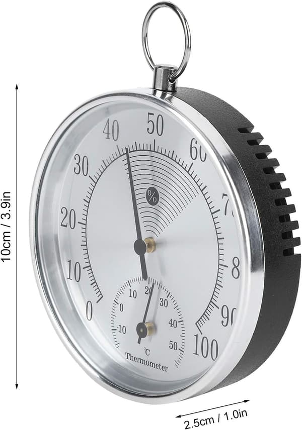 Växthus Hygrometer, Temperatur Fuktighetsmätare, för Växthusplantering