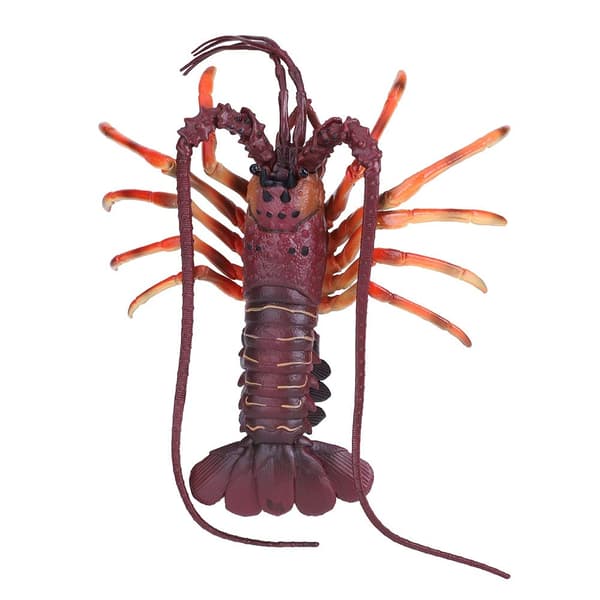 Simulering Plast Hummer Model, Kunstig Marine Plast Dyr til Børn (29cm) 29cm