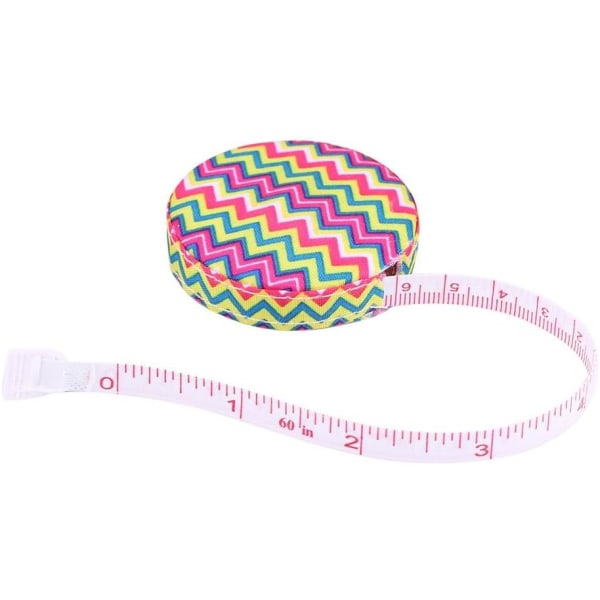 1 st måttband, hopfällbart måttband för tygsömnad skräddare tyg（krusning） color 1