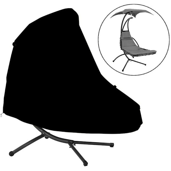 Utomhus Recliner Stolskydd Dammtät, Vattentät och Solskydd 185x116x198cm utan Blixtlås