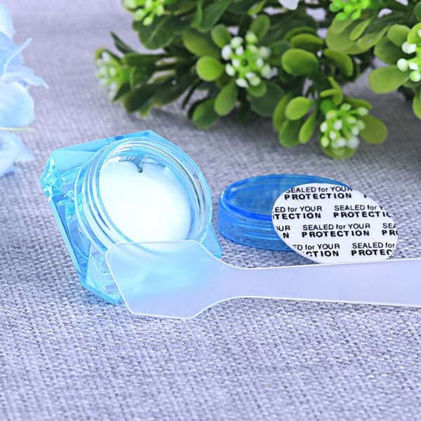 50 st DIY Kosmetisk Spatel Skönhetsverktyg Ansiktskräm Dispenser Makeup Mask (Transparent Mask Stick)