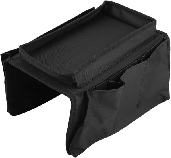 Sofastol Armlene Organizer, Sklisikker Armlene Organizer (Svart)
