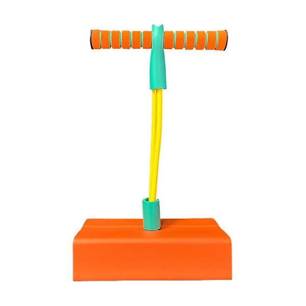 Barnens grodhoppsträningshoppstång utomhusleksak grodhoppningsutrustning (orange) Orange