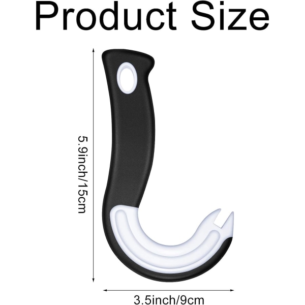 Bärbar manuell burköppnare köksredskap ringöppningshjälp 2 st