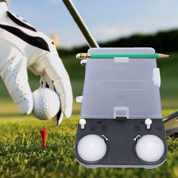 1 stk. Golf Scorecard Holder Kit Golf Multifunktionel Scoreboard Holder Plade