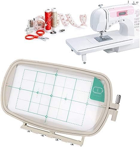 Broderiramme Multifunktionel Strækramme Multisize Symaskinetilbehør (L)