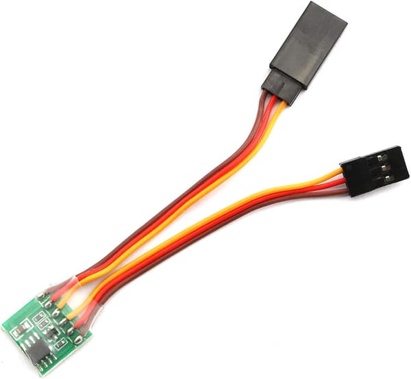 Servosignal-omformer Roterende omformer Styregir-omformer for RC-fly reservedeler