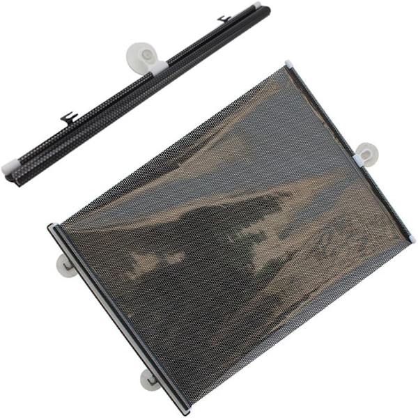 Bilsolskydd Universell Retractable Fönster Rullgardin Solskydd Bländskydd 40 x 60CM