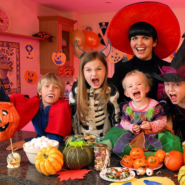 Halloween Cosplay Djævlehovedbånd Edderkoppehovedbånd (Sort) 1 Styk