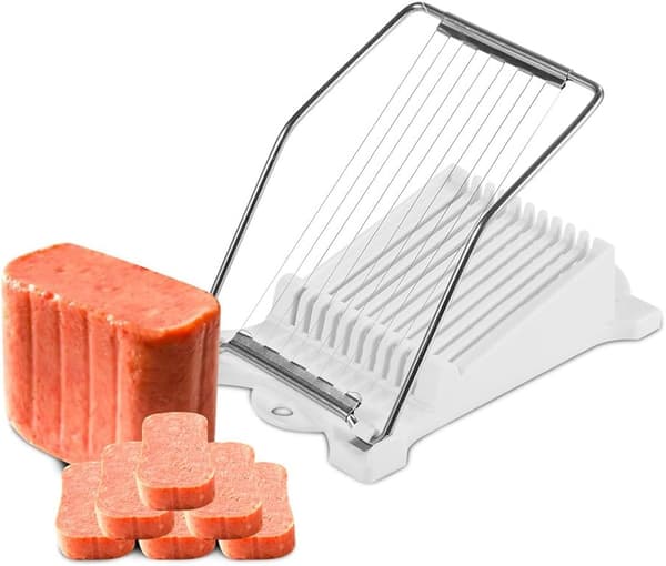 Lunsjkjøttkutter, kjøttkutter i rustfritt stål, matskjæreverktøy