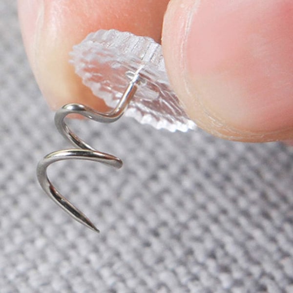 Huvud Twist Pins för Klädsel, Överdrag och Sängkjolar, 0,75 Tum, 9pack 20st/Förpackning