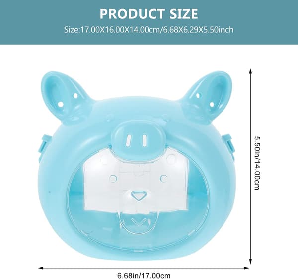 Hamsterbur Bærbart Hamsterbur, Blått Blue