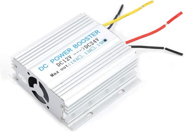 Strømomformer, bilstrømforsyning 12V til 24V DC-DC omformer 15A