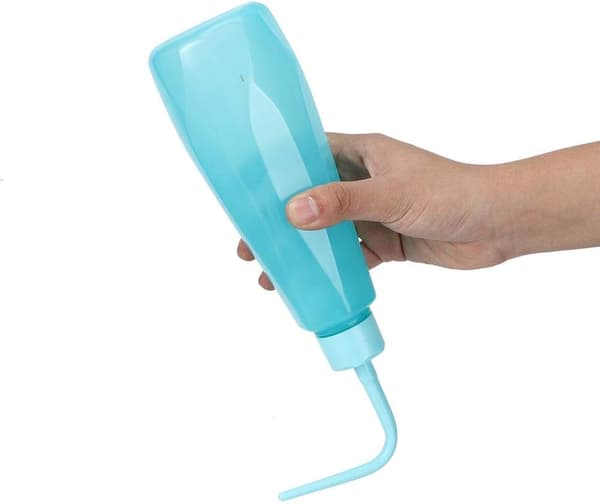 2-pack blomvattningsflaskor växtkanna suckulentkruka klämflaska trädgårdsverktyg 480 ml