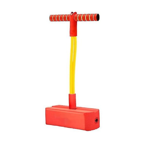 Pogo Stick Skum Pogo Jumper för Barn, Leksaker för 3-12 Åriga Pojkar Flickor Utomhusleksaker, Röd red