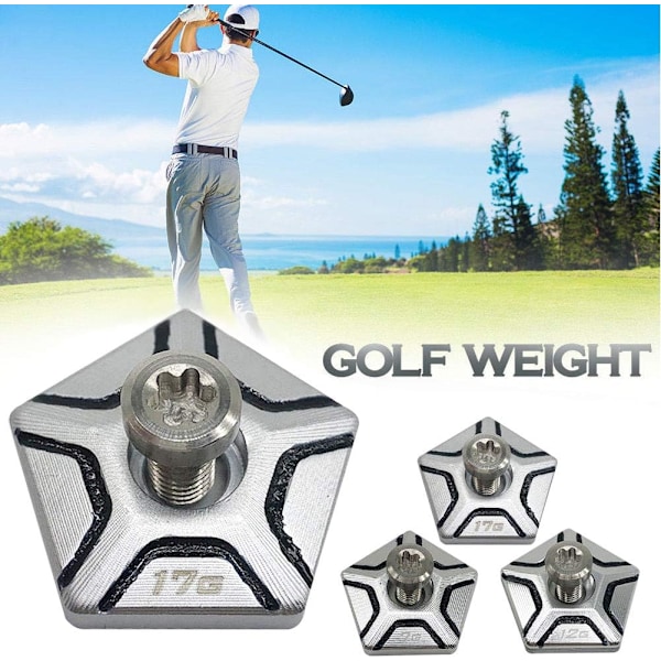 Golfvikter för Cobra King F8 Driver Head Vikt, 7g 7g